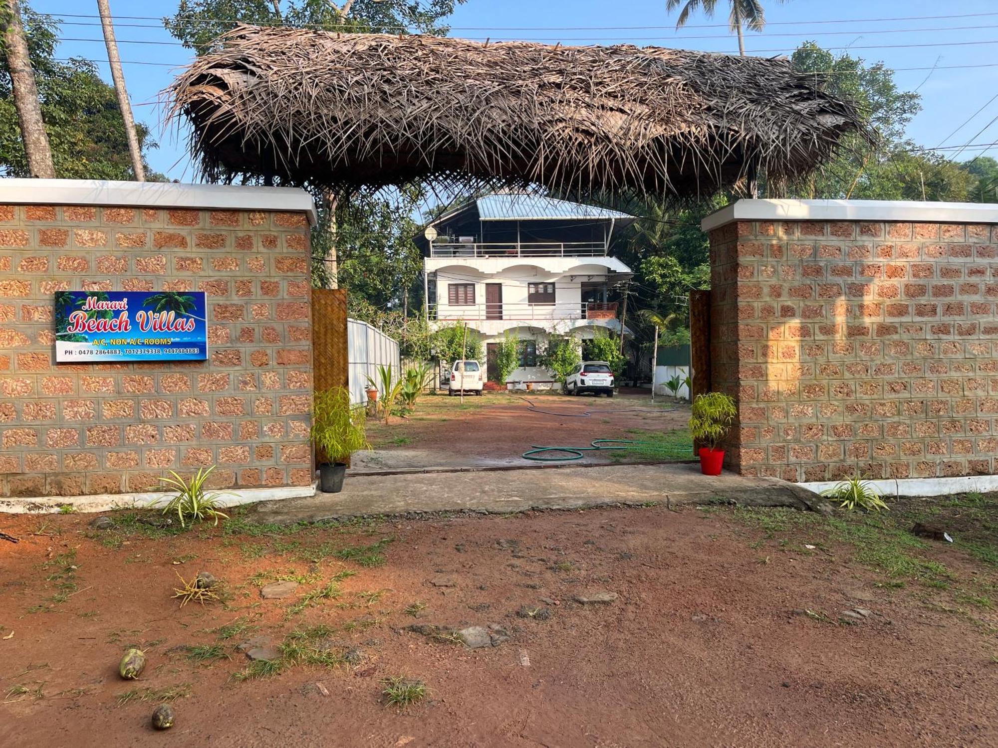 Marari Beach Villas 马拉利库兰 外观 照片